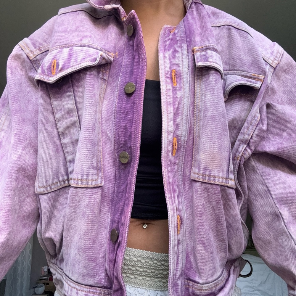 Gitano Lavender Jean Jacket
